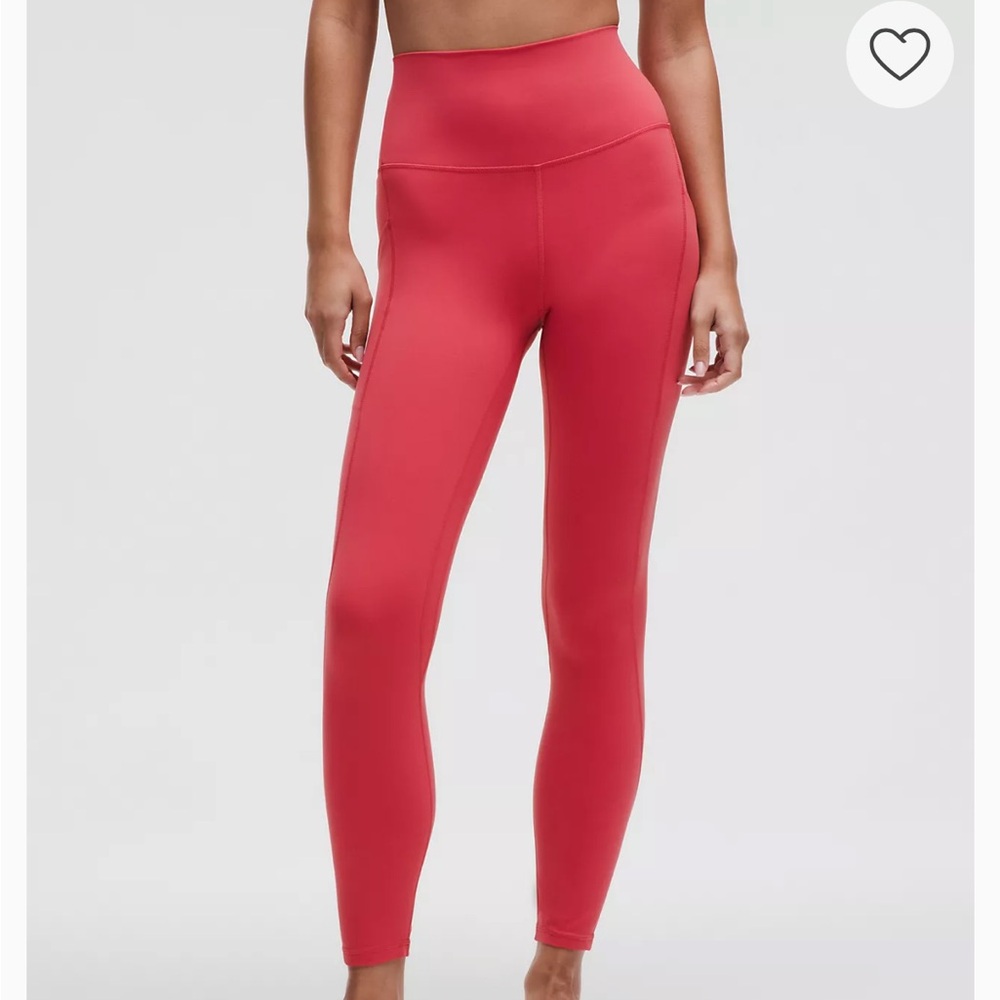 Lululemon Align 25” HR Desert Red NWT 6 & 8